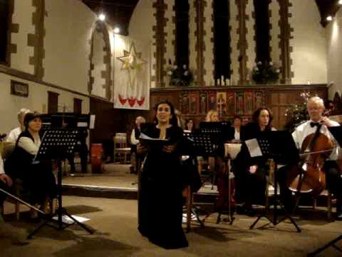 Soprano Beatriz Lozano in England - Bach Concert