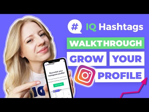 The best Instagram HASHTAGS generator & ANALYTICS tool I IQ Hashtags Walkthrough