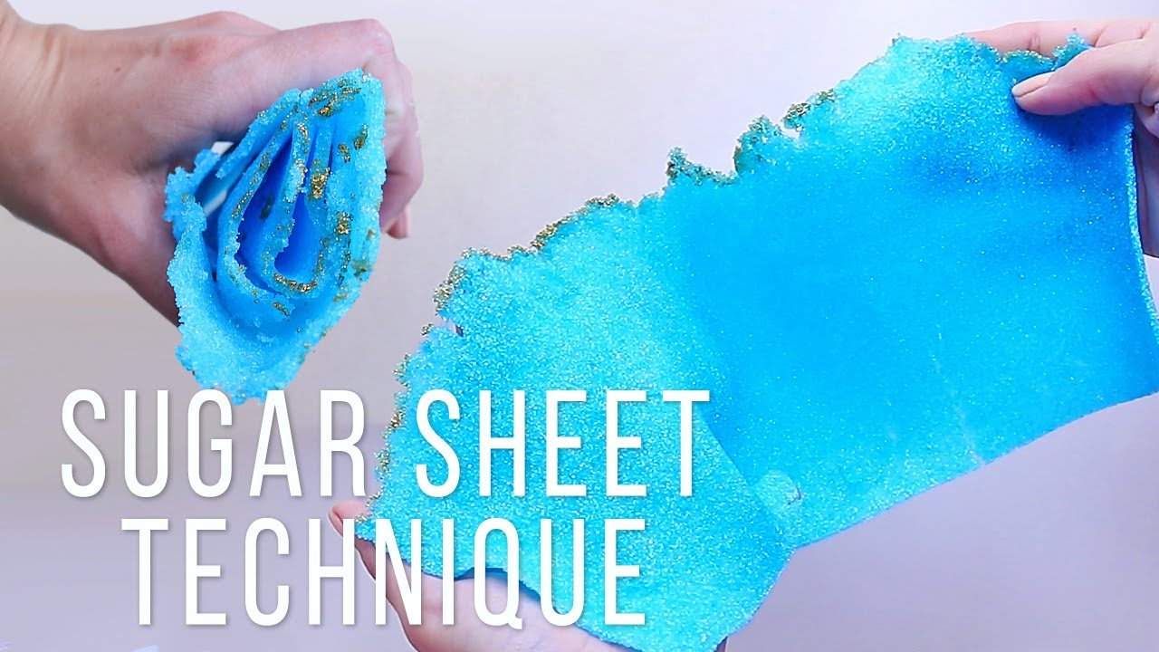 Sugar Sheet Technique Tutorial | Easy And Fast Without The Oven - New Cake  Decorating Trend! - Youtube