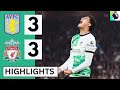 Aston Villa vs Liverpool (3-3) Extended HIGHLIGHTS & Goals | Martinez , Gakpo , Quansah