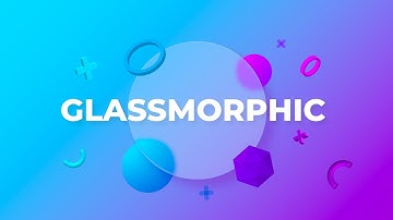 Create Animated Glassmorphism in PowerPoint | Glassmorphism effect in powerpoint