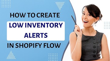 How to get low inventory alerts on Shopify | Shopify Flow