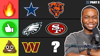 We Put EVERY NFL Team's Logo In A Tier List