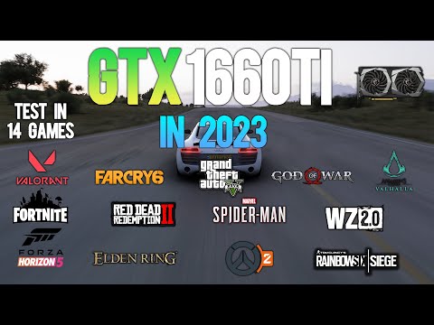 GTX 1660 Ti : Test in 14 Games in 2023 - GTX 1660Ti Gaming in 2023