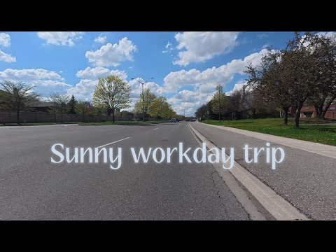 Sunny Morning Commute On My Emmo Ado Mississauga Scooter Ride 