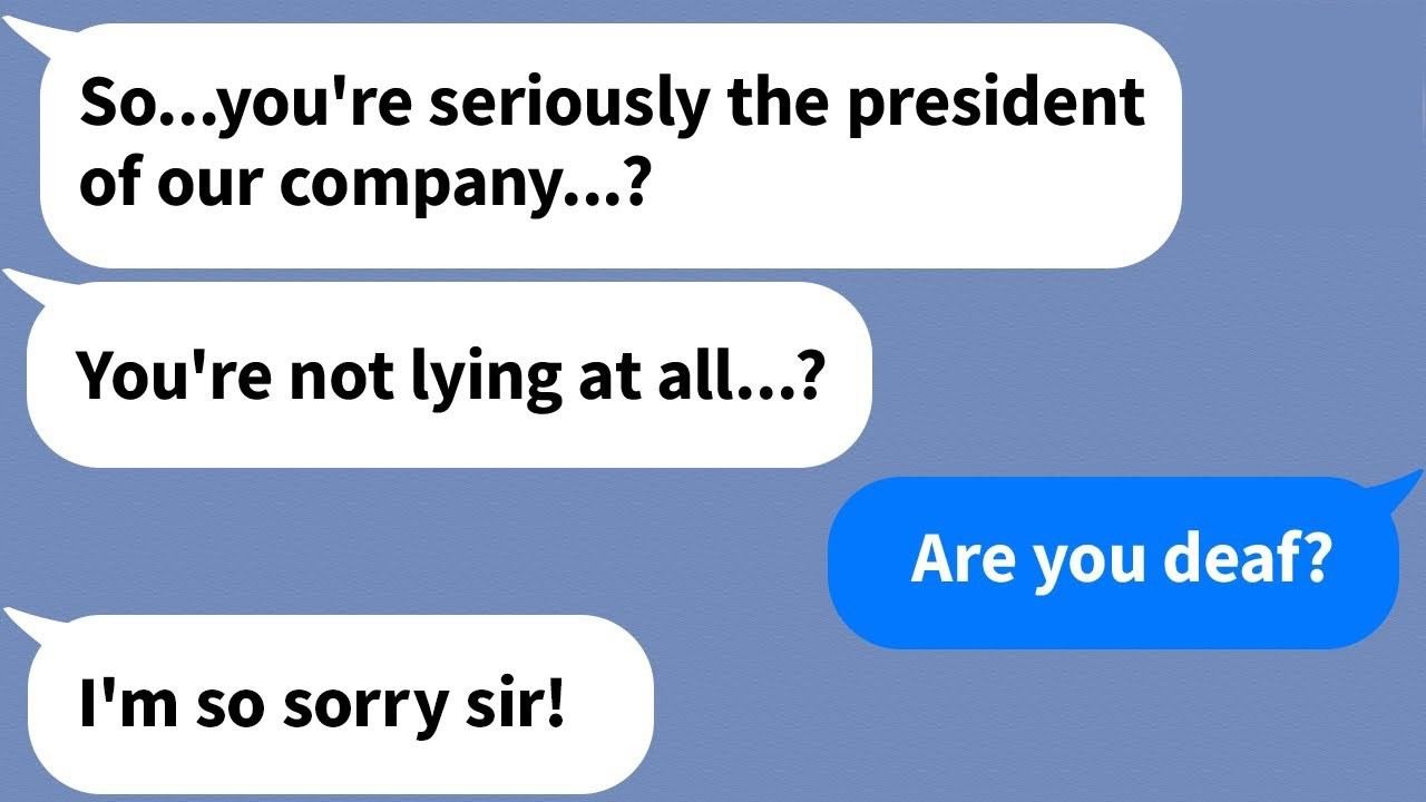 【Apple】 This guy at work didn't know I was the CEO and made fun of me in my face.