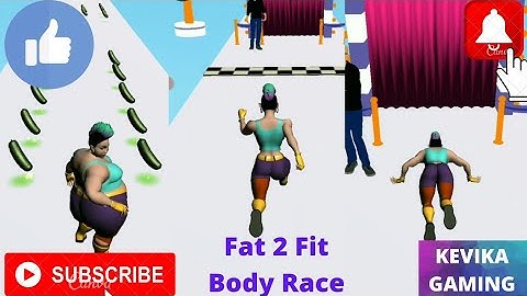 Fat 2 Fit Gameplay Walkthrough Level 1,2 (Android, iOS Game) #fattofit #fat2fit #fattofitalllevels