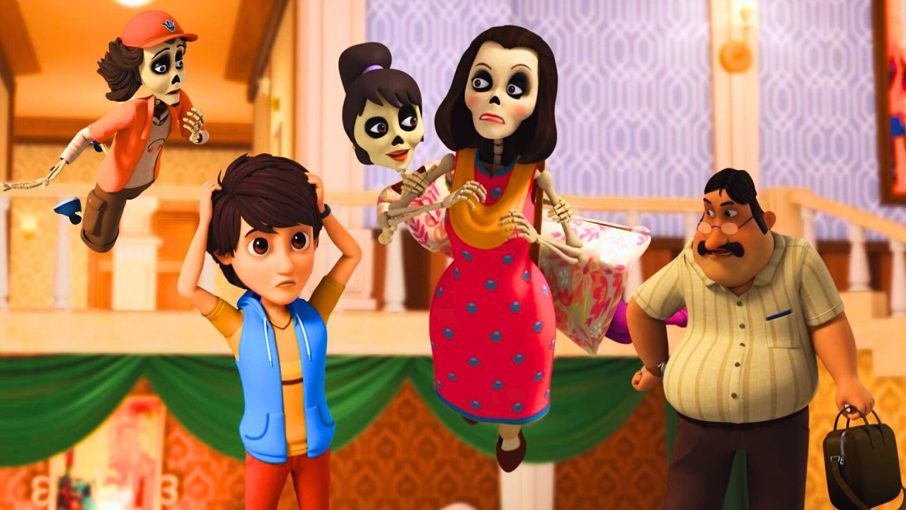 Mrs. Suri की Party में Human को डराने का Task,फंसा Pinaki |Pinaki&Happy - Bhoot Bandhus|Full Ep  34B