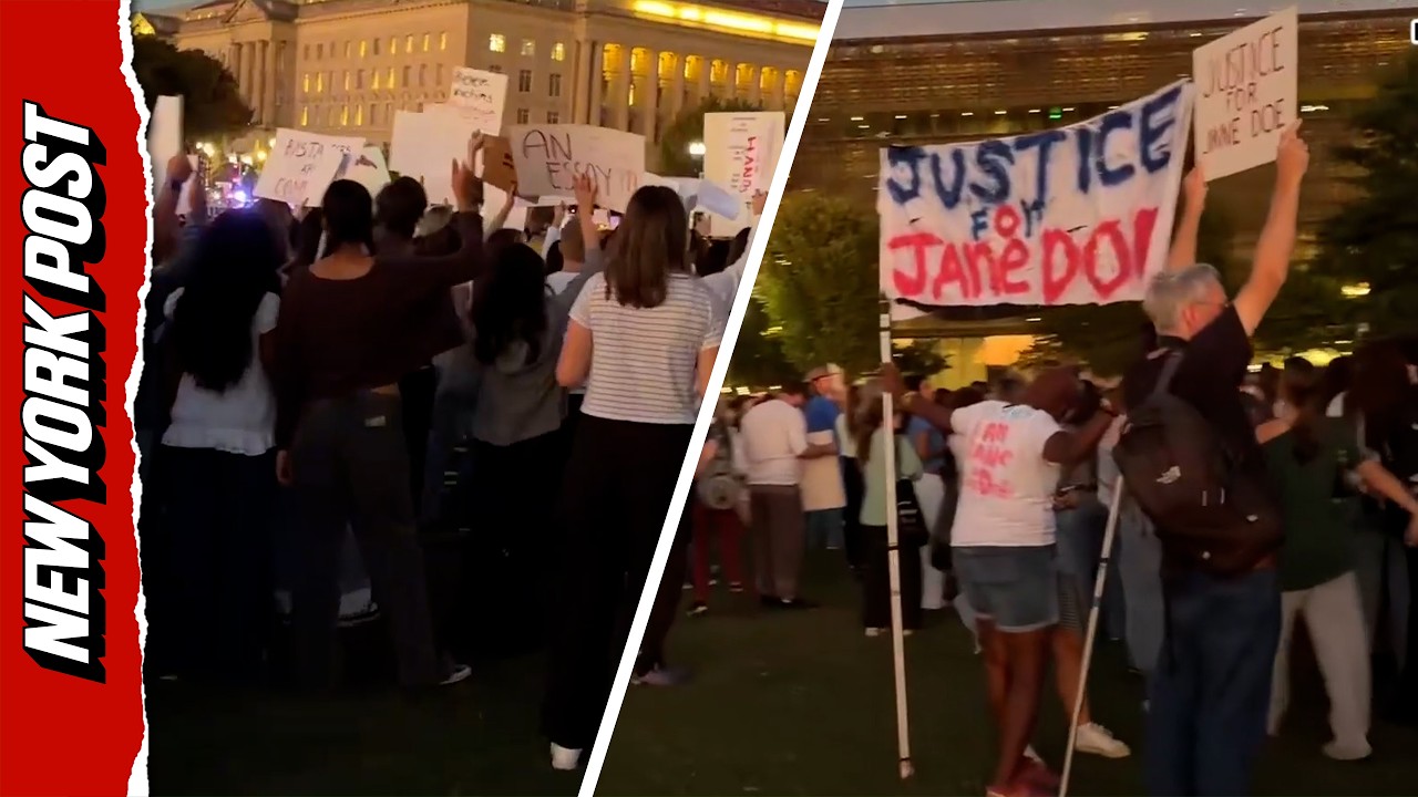 Chants of ‘Lock Them Up’ Echo in DC During Cornell 7 Protest