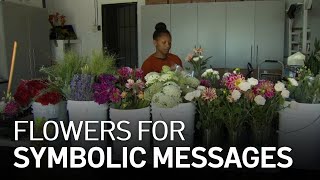 Bay Area Florist Gives Out Yellow Roses to Celebrate Black Pride