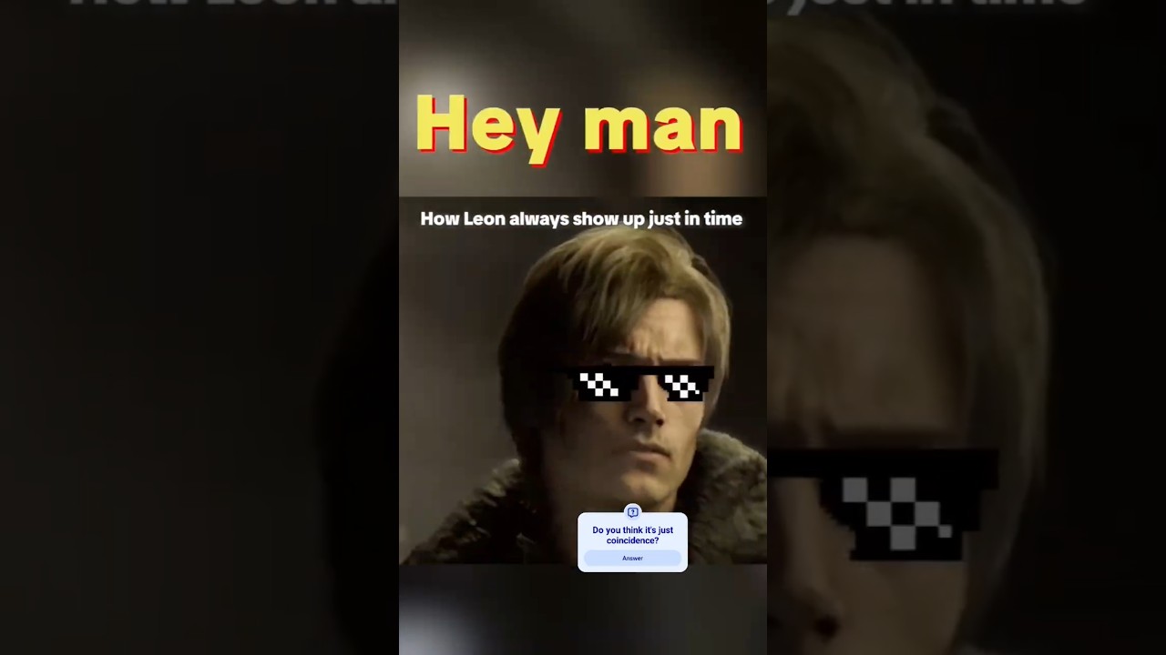 How does Leon always know where to be in Resident Evil Requiem? #shorts #horrorgaming #letsplay #re9