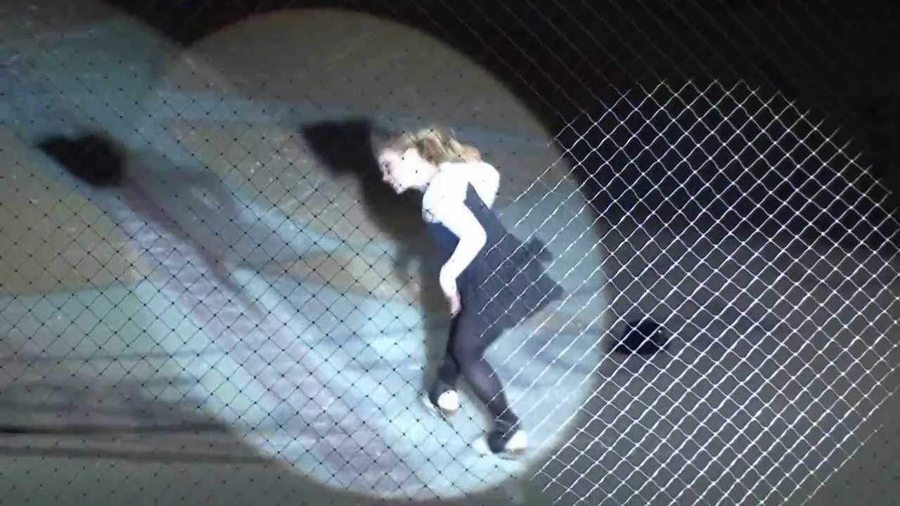 Morgan Bell with the Aspen Skating Club