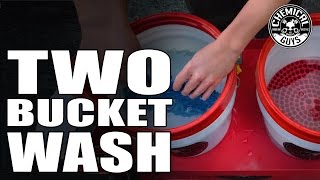 How To 2 Bucket Car Wash Method With Cyclone Dirt Trap - Chemical Guys Car Care