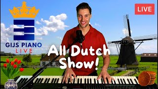 LIVE: The Netherlands Special  GIJS PIANO LIVE  A Piano Request Show