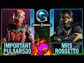 MK1 Important Pulsar530 (SEKTOR) VS Mrs Rossetto (TAKEDA)🥊Mortal Kombat 1🥊4K 60ᶠᵖˢ