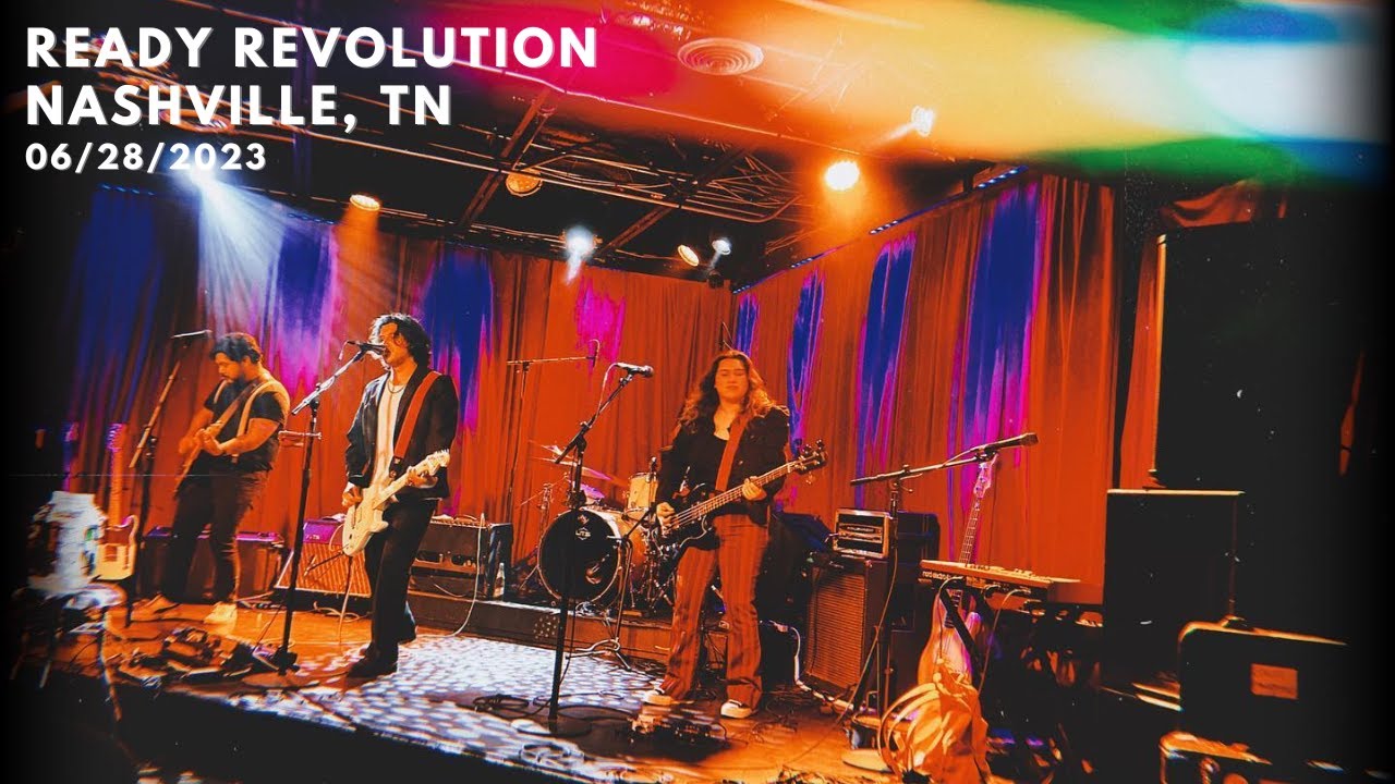 Ready Revolution - Good Love Yeah! - Nashville, TN (06.28.23) auf YouTube ansehen Ready Revolution - Good Love Yeah! - Nashville, TN (06.28.23) auf YouTube ansehen