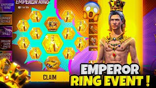 NEW EMPEROR  RING BUNDLE  IN 1 SPIN ❗ || #freefire #turjogaming17 #viral #video