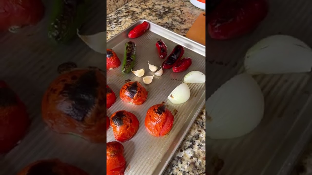 Fire Roasted Salsa ? #freddsters #foodie #cooking #salsa #mexican #recipe #tacos #chips #cocina