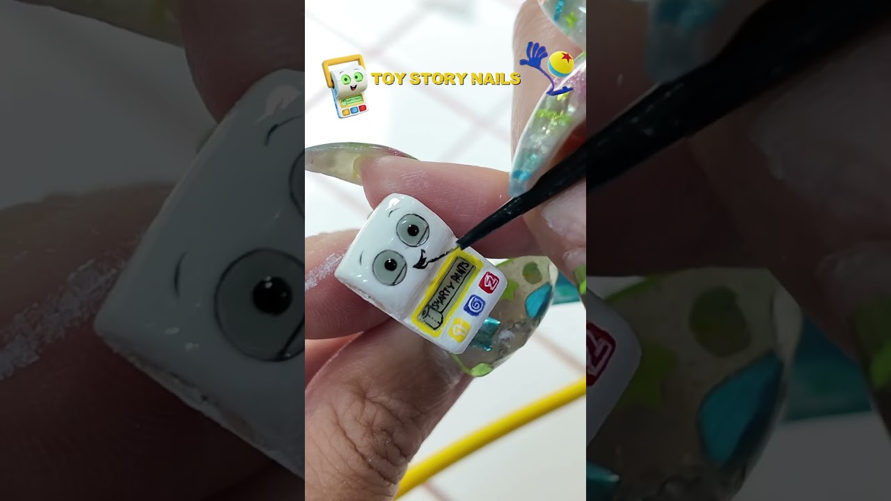 動くネイル作りたい!#トイストーリー#スマーティパンツ#toystory