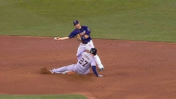 DET@MIN: Twins turn smooth double play to end the 2nd