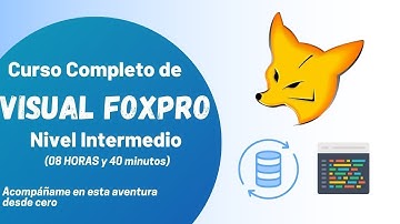 👉 Microsoft Visual FoxPro - Nivel Intermedio 2024 (Curso Completo)