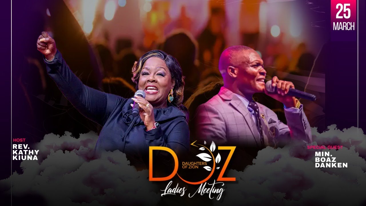 WOMEN WHO KNOW THEIR GOD MAKE HISTORY: WORSHIP || REV KATHY KIUNA || DOZ MARCH EDITION || 25.03.2023