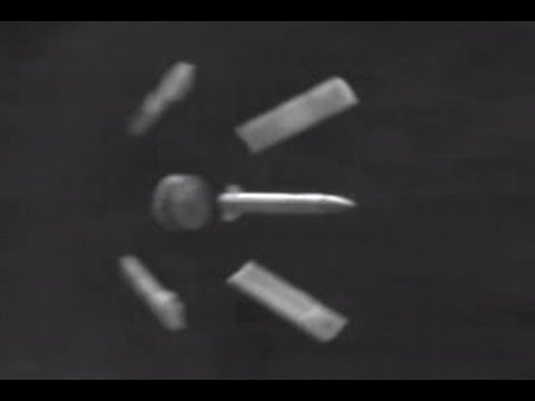 discarding sabot dart slow motion 6000 frames per second