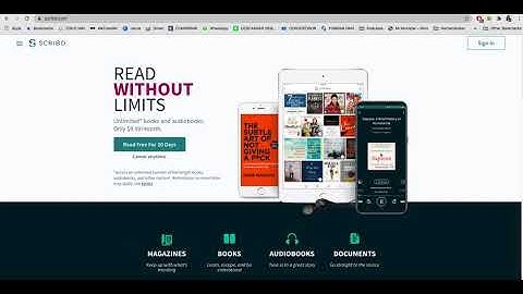 Subir documentos de forma GRATUITA con SCRIBD