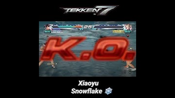 Xiaoyu - Snowflake ❄️ | TEKKEN 7 #shorts