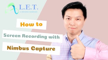 How to screen recording with Nimbus Capture