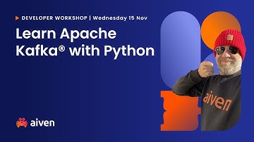 Aiven workshop: Learn Apache Kafka with Python