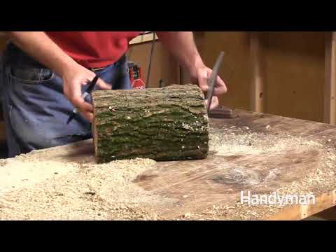 Como transformar Lareira Logs de madeira serrada
