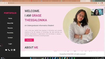 11S21053_Grase T P_Autentikasi dan Migration - Web Portfolio