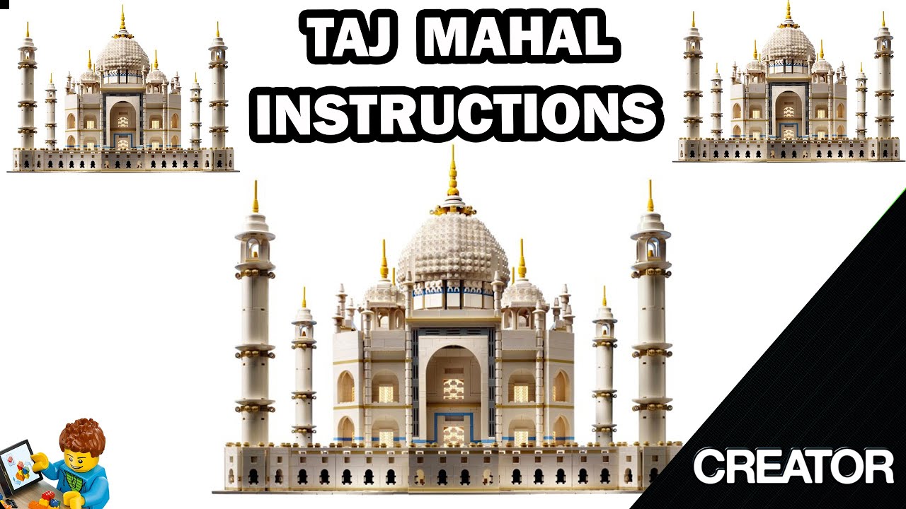 LEGO INSTRUCTIONS - Taj Mahal - - Set 10189