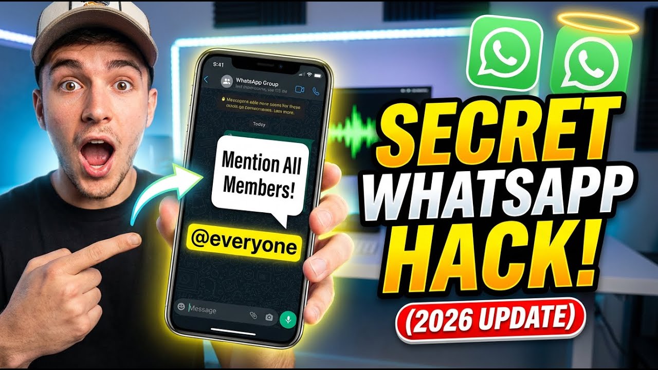 How To Tag Everyone in a WhatsApp Group | Mention All Members (2026)