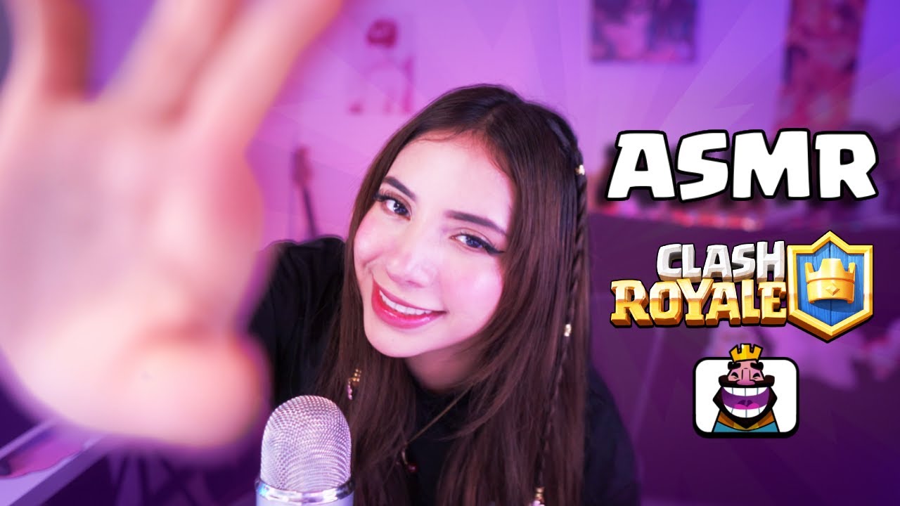 🎙️ASMR con MAZOS ALEATORIOS en CLASH ROYALE (Nuevos Sonidos)