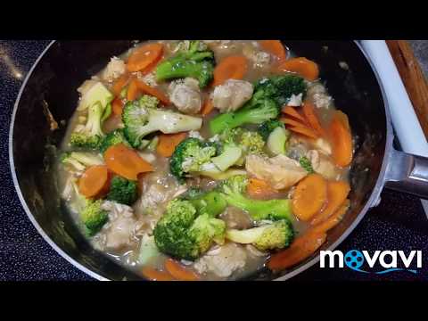 Vegetables Stir Fry with Oyster Sauce/No Oil