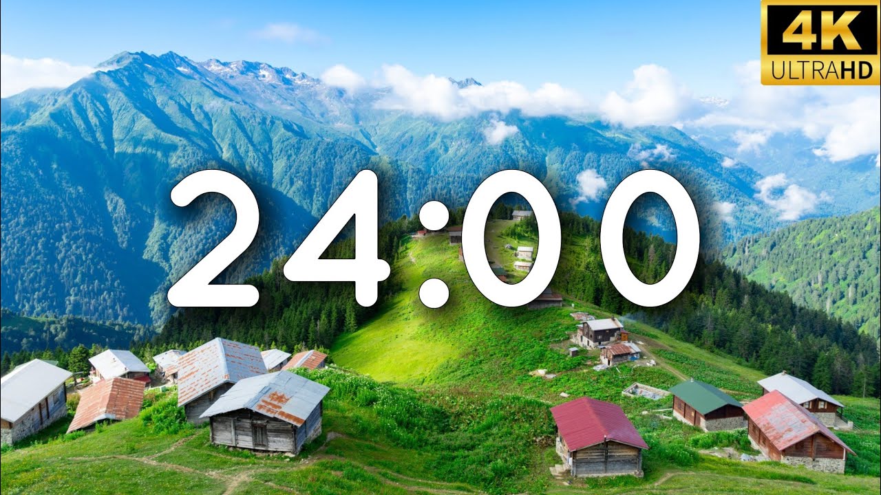 24 Minute timer ⏱️ Countdown with Alarm (No Ads) - YouTube