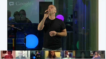 EROS RAMAZZOTTI - Google+ Hangout (05.11.2012)