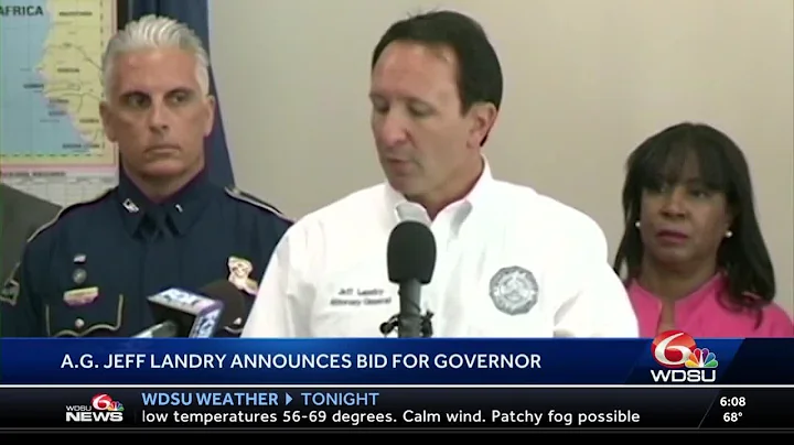 Jeff Landry announced bid for governor