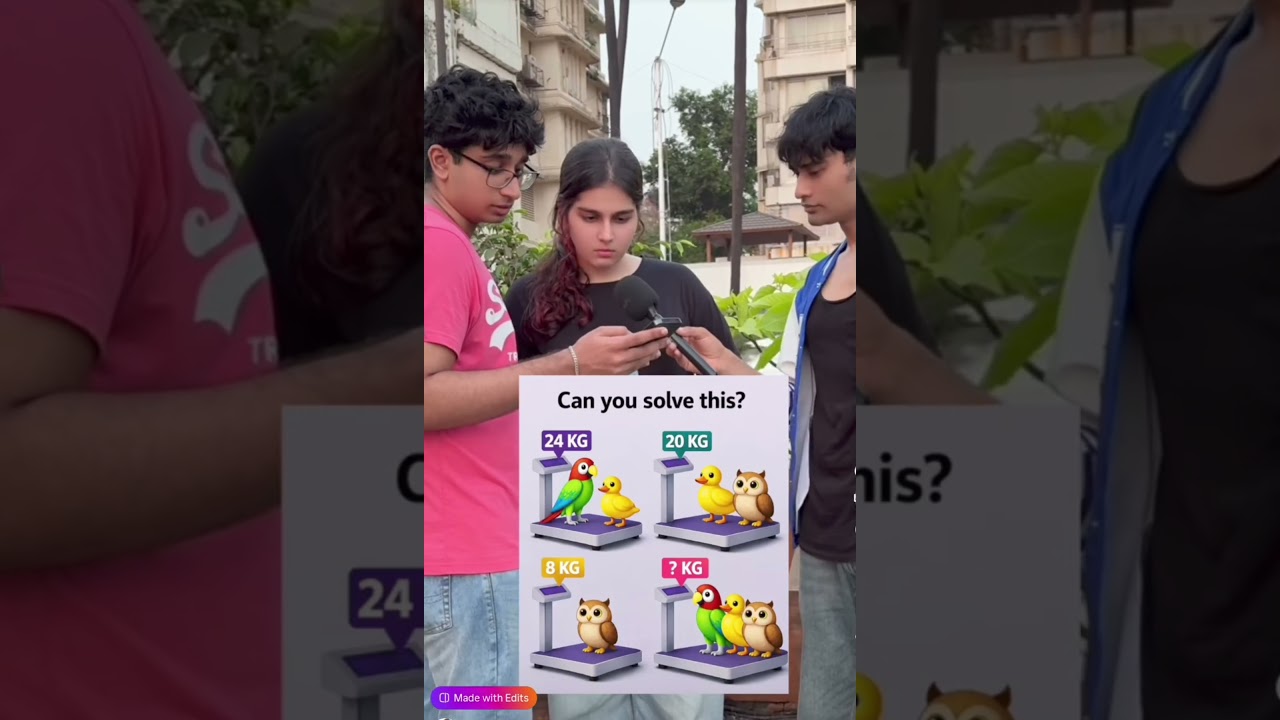 ⁣Can You Solve This ❓ #youtubeshorts #funny #comedy #lifeisbutadream #like