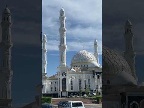 Video: Graži Khazret Sulton mečetė Astanoje. Gražiausios mečetės pasaulyje