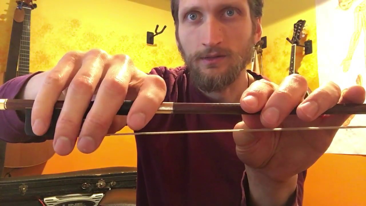 Cello bow hold basics 3 Bringing the bow to the cello YouTube