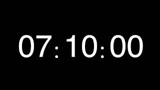 7 Hour 10 Minutes Study Timer ⏱️ | Stay Focused & Productive (No Breaks)