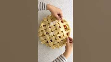 How to Make Lattice Pie Crust