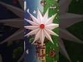 3D paper Snowflake For Christmas#cristmasdecor#papercrafts#youtubeshorts#shorts#diy