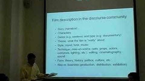 Representation of High-level Semantic Concepts of Films