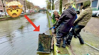 The Most Enormous Safe Ever Found Magnet Fishing. CRIME SCENE