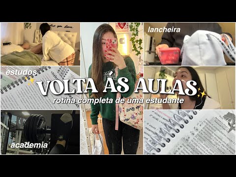 rotina de uma estudante | volta às aulas + um dia comigo + look Shein