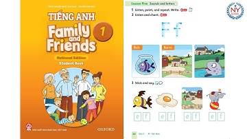 P20-21 FAMILY AND FRIENDS 1 NATIONAL EDITION UNIT 2: WHAT’S THIS? STUDENT BOOK NYSHOP
